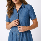 Neusa - Džínová štýlová sukňa
