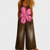 Boho Chic Nyomott Overall