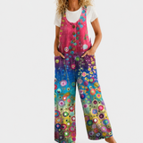 Boho Chic Nyomott Overall