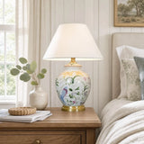Stolná lampa z keramiky v kužeľovom tvare Winni Classica Mid-Century