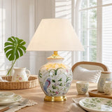 Stolná lampa z keramiky v kužeľovom tvare Winni Classica Mid-Century