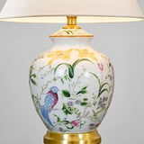 Stolná lampa z keramiky v kužeľovom tvare Winni Classica Mid-Century