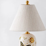 Stolová Lampa Zúžená z Retro Keramiky Julian