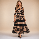 Lucia | Elegantná Kvetinová Čipková Šaty