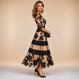 Lucia | Elegantná Kvetinová Čipková Šaty
