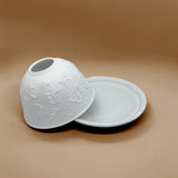 Lietajúce motýle | Svietnik z porcelánu