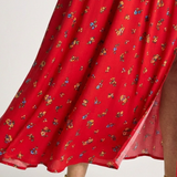 Delphine Puff Sleeve Midi Ruha