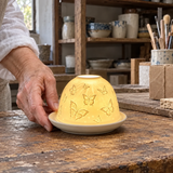 Lietajúce motýle | Svietnik z porcelánu