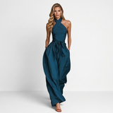 Zoe - Celkový overal s prekríženým dekoltom