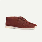 Suede cipők fűzővel