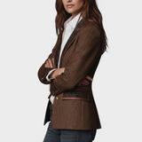 Nikolina | Blazer s vzorom rybej kosti