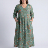 Marina Háromnegyedes Ujjú Maxi Ruha