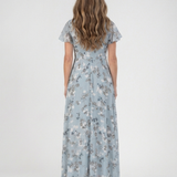 Ismeria Virágmintás Chiffon Maxi Ruha