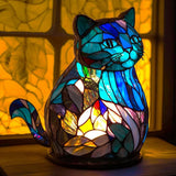 Lampa v tvare mačky Nala modrá