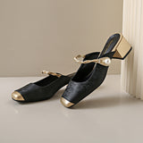 Melina | Bőr Mules