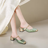 Melina | Bőr Mules