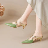 Zelle | Bőr Mules