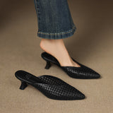 Olivia | Bőr Mules