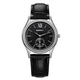 Berny Klasszikus Bőr Szíjas Óra, 38mm