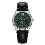 Berny Klasszikus Bőr Szíjas Óra, 38mm