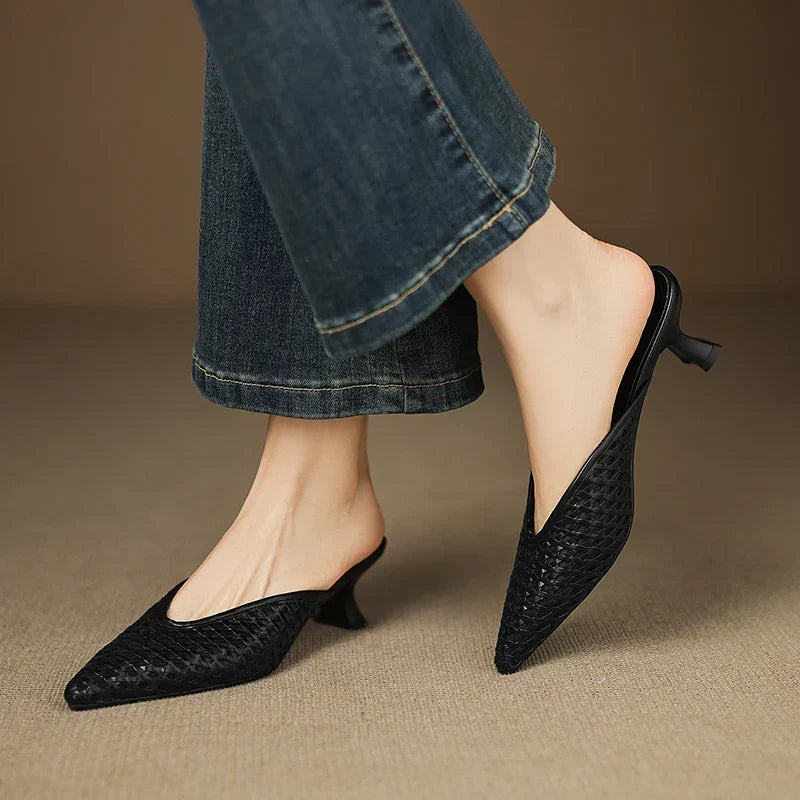 Olivia | Bőr Mules