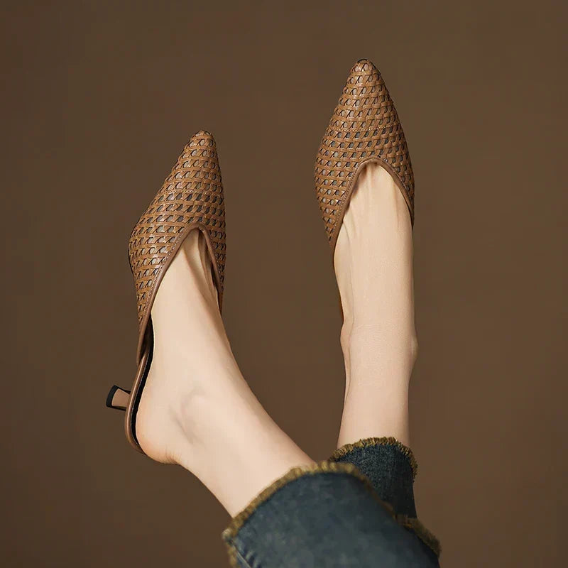 Olivia | Bőr Mules