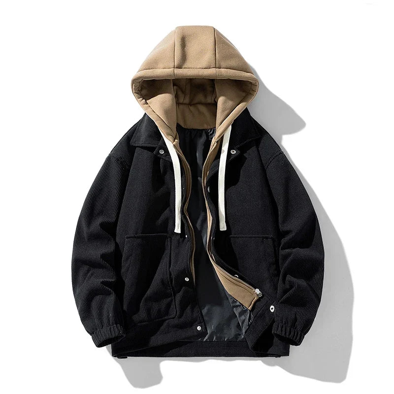 Ozarks Kapucnis Corduroy Dzseki
