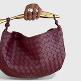Dobromira | Taška Gerda Bolso Woven so Zlatou Rukoväťou