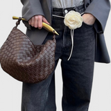 Dobromira | Taška Gerda Bolso Woven so Zlatou Rukoväťou