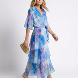 Calista Mély V-nyakú Maxi Ruha