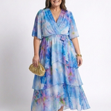 Calista Mély V-nyakú Maxi Ruha
