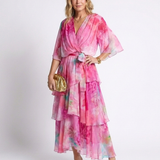 Calista Mély V-nyakú Maxi Ruha