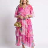 Calista Mély V-nyakú Maxi Ruha