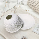 Zimný červenka | Svietnik z porcelánu