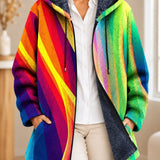 Malcolm | Umelé kapucňové cardigan