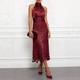 Celine | Elegantná Midi Šaty na Ceremónie